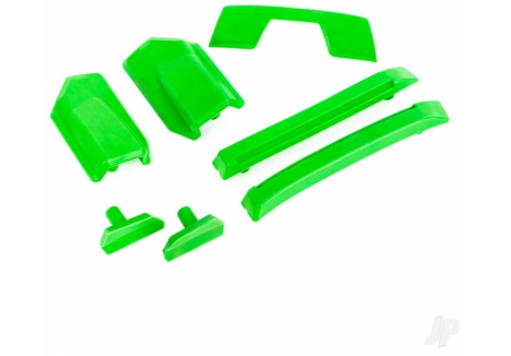 Traxxas Body Reinforcement Set with Roof Skid Pads 1/8 Sledge Green TRX9510G