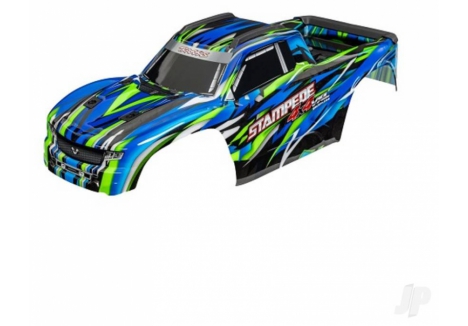 Traxxas Body Stampede 4X4 VXL 1/10 RC Monster Truck Green TRX9014-GRN