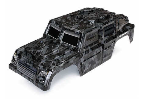 Traxxas Body Tactical Unit 1/10 RC Rock Crawler Night Camo TRX8211X