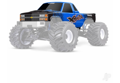 Traxxas Body X-Monster Chevrolet 1/7 RC Truck Blue TRX7697-BLUE