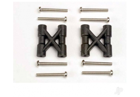 Traxxas Bulkhead Cross Braces with CS Screws for T Maxx RC Truck TRX3930
