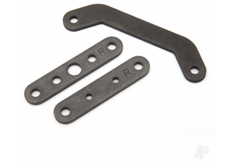 Traxxas Bulkhead Tie Bar Rear Upper Lower Front Lower Rear Steel TRX8927