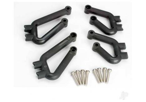Traxxas Bumper Mounts Front Rear Left Right with 3x12mm Screws TRX4936