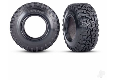 Traxxas Canyon RT 4.6x2.2 Inch Rock Crawler Tyres with Foam Inserts TRX8871