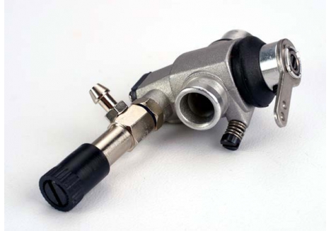 Traxxas Carburetor, Pro (complete, assembled for TRX Pro.15) (6.0mm bore) combine with cooling head (4032) to upgrade TRX .15 to Pro .15 performance. TRX4033
