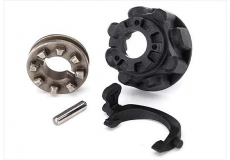 Traxxas Carrier, Differential / Differential slider / T-Lock fork TRX8281