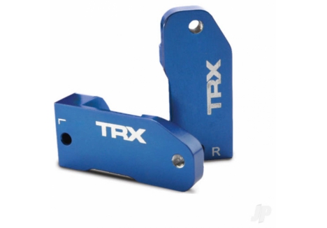 Traxxas Caster Blocks 30-Degree Blue-Anodised 6061-T6 Aluminium TRX3632A