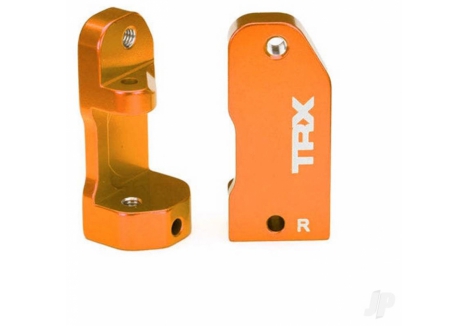 Traxxas Caster Blocks 30-Degree Orange-Anodised 6061-T6 Aluminium TRX3632T