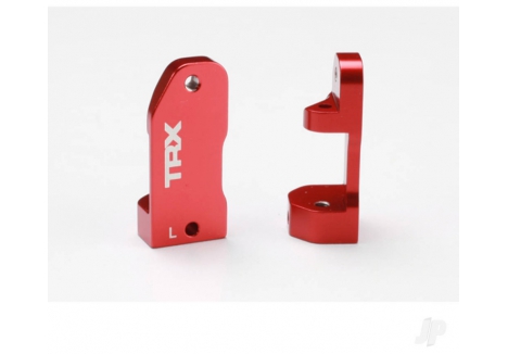 Traxxas Caster Blocks 30-Degree Red-Anodised 6061-T6 Aluminium Pair TRX3632X