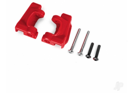 Traxxas Caster Blocks Extreme Heavy Duty Left and Right Red 3x26mm TRX9135-RED