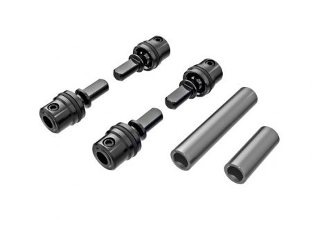 Traxxas Centre Driveshaft Upgrade Kit Steel Male Female Aluminium Dark Titanium TRX9751-GRAY