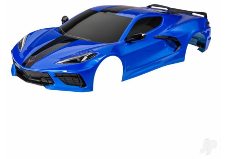 Traxxas Chevrolet Corvette Stingray 1/10 RC Body Blue TRX9311X