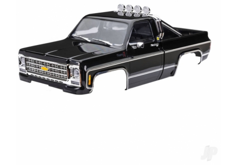 Traxxas Chevrolet K10 Truck 1979 RC Body 1/18 Complete Black TRX9811-BLK