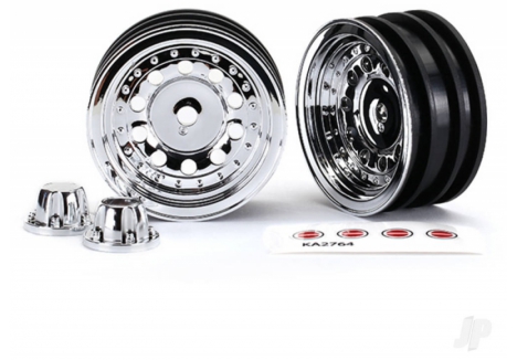 Traxxas Chrome Wheels (2 pcs) TRX8175