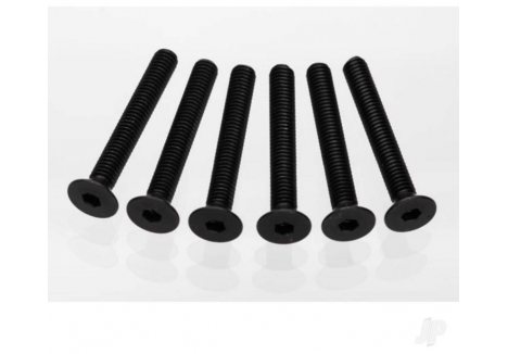 Traxxas Countersunk Machine Screws 4x30mm Hex Drive 6 Pack TRX2533