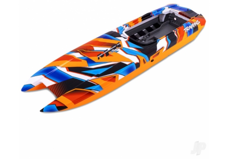 Traxxas DCB M41 Hull Fully Assembled Orange Graphics TRX5784T