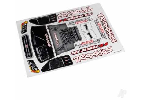 Traxxas Decal Sheet for Slash 4X4 TRX6813R