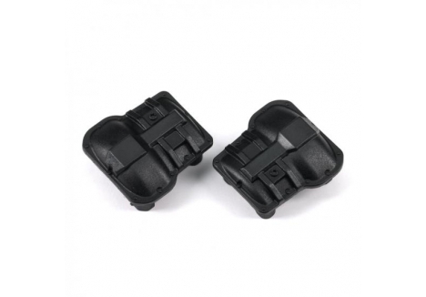 Traxxas Differential Cover Front or Rear Black Pair TRX9738
