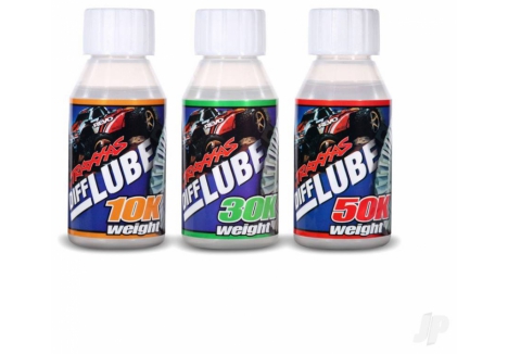 Traxxas Differential Oil Kit with 10K 30K and 50K Viscosity Weights TRX5136X