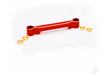 Traxxas Drag link, steering, 6061-T6 aluminium (Red-anodised) TRX10239-RED