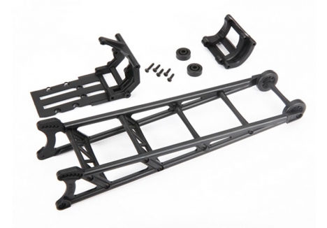 Traxxas Drag Slash Black Wheelie Bar Assembled with Mounts TRX9460