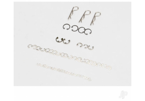 Traxxas E-Clips C-Clips and Body Clips Mixed Size Spare Parts Pack TRX1633