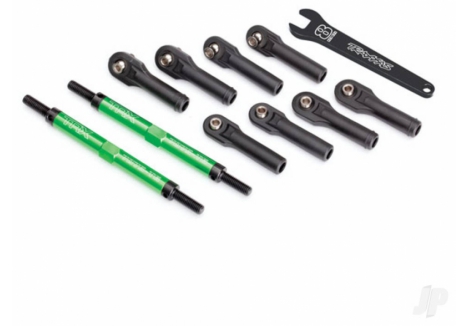 Traxxas E-Revo VXL Toe Links 7075-T6 Aluminium Green TRX8638G