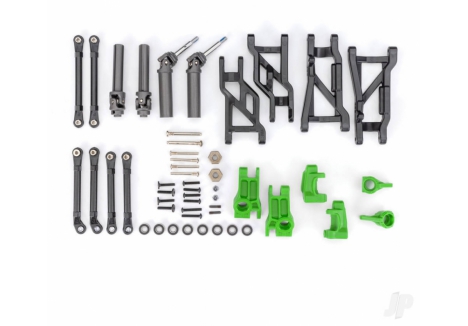 Traxxas Extreme Heavy Duty Outer Driveline Suspension Upgrade Kit 1/10 2WD Green TRX9181-GRN