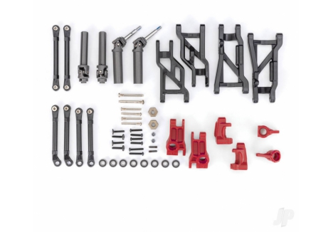 Traxxas Extreme Heavy Duty Outer Driveline Suspension Upgrade Kit 1/10 2WD Red TRX9181-RED
