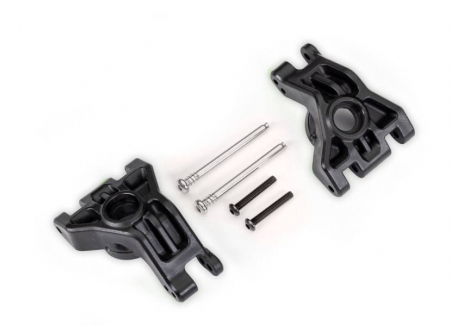 Traxxas Extreme Heavy Duty Rear Stub Axle Carriers 1/10 Black TRX9050