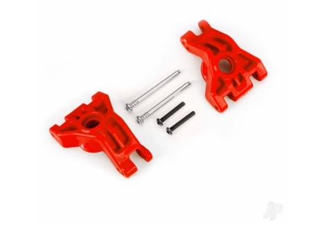 Traxxas Extreme Heavy Duty Rear Stub Axle Carriers Red TRX9050R