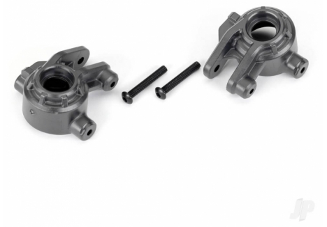 Traxxas Extreme Heavy Duty Steering Blocks Left Right Grey TRX9037-GRAY