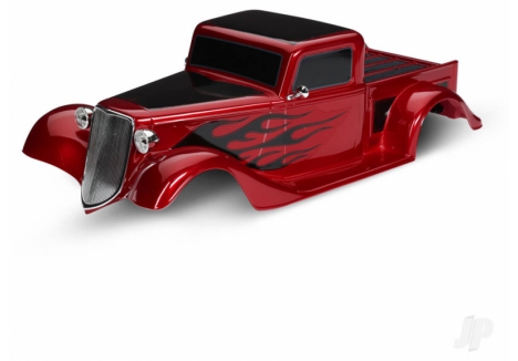 Traxxas Factory Five 35 Hot Rod Truck 1/10 RC Body Red TRX9335R