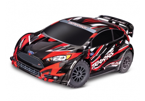 Traxxas Fiesta ST BL-2S 1/10 2WD Brushless RC Rally Car RTR Red TRX74154-4-RED