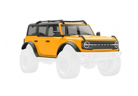 Traxxas Ford Bronco 1/18 RC Rock Crawler Body Cyber Orange TRX9711-CYBER