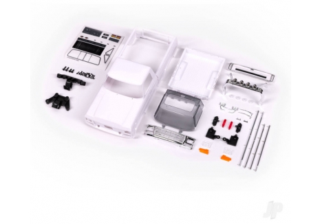 Traxxas Ford F-150 1979 1/18 RC Body Shell Unassembled White TRX9812