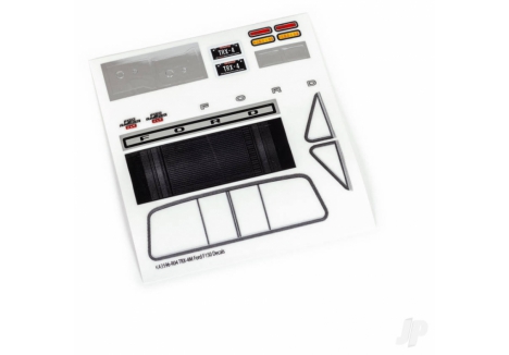 Traxxas Ford F-150 Truck 1979 Decal Sheet for RC Models TRX9828
