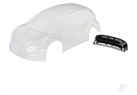 Traxxas Ford Fiesta ST Rally 1/10 RC Body Shell Clear TRX7412