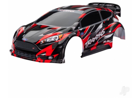 Traxxas Ford Fiesta ST Rally 1/10 RC Body Shell Red TRX7418-RED