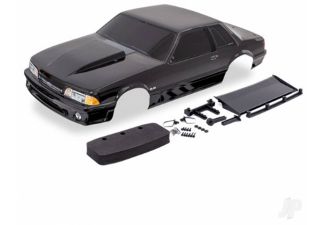 Traxxas Ford Mustang Fox Body 1/10 RC Drag Slash Black TRX9421A
