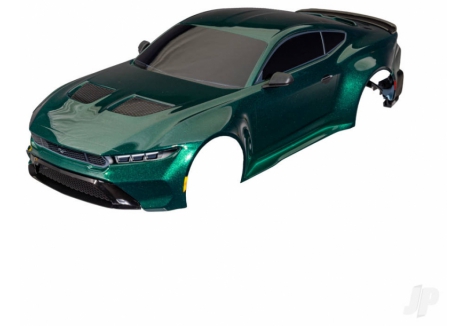 Traxxas Ford Mustang RC Drift Car Body 1/10 Green Complete TRX10511-GRN