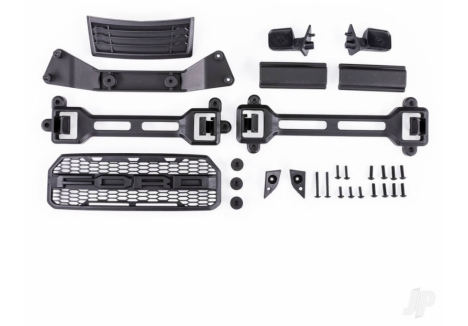 Traxxas Ford Raptor 2017 Body Accessories Kit Grille Hood Insert Side Mirrors TRX5920