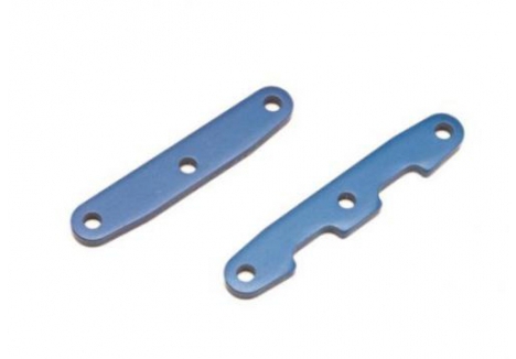 Traxxas Front and Rear Aluminium Bulkhead Tie Bars Blue TRX6823
