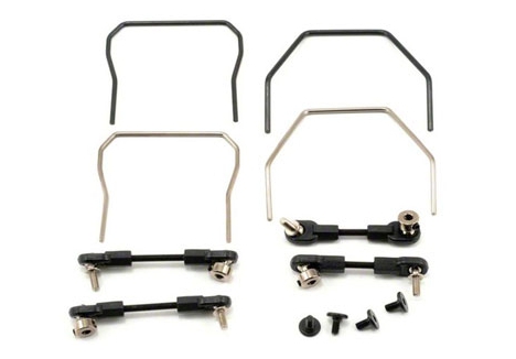 Traxxas Front and Rear Sway Bar Kit with Linkage TRX6898