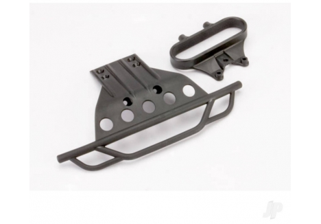 Traxxas Front Bumper and Mount Assembly Black for Slash 1/10 Short Course Truck TRX5835