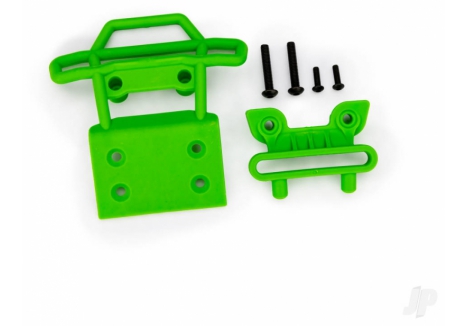 Traxxas Front Bumper Assembly 1/10 Monster Truck Green TRX3621-GRN