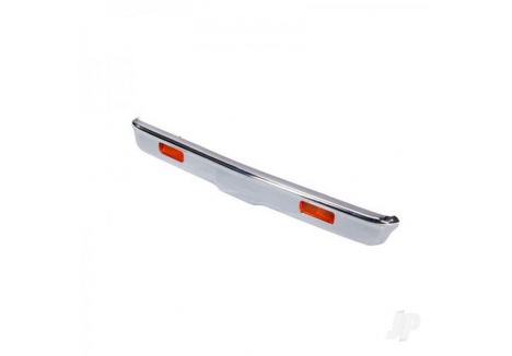Traxxas Front Bumper (chrome) Bumper Mount/ Lens TRX9126