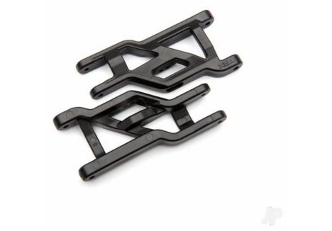 Traxxas Front Suspension Arms 2WD Heavy Duty Cold Weather Black Pair TRX3631X