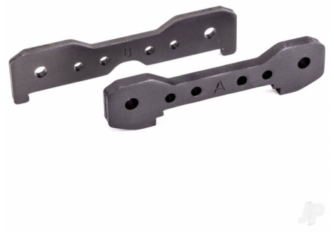 Traxxas Front Tie Bars 6061-T6 Aluminium Dark Titanium Anodised TRX9527A