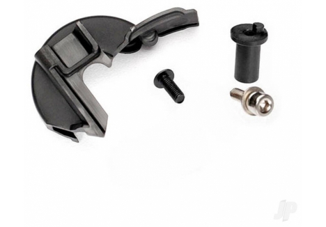 Traxxas Gear Motor Mount Hinge Post Cover with Fasteners TRX7077R